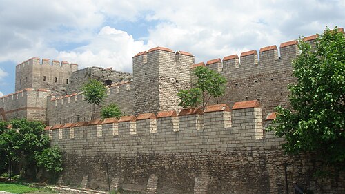city walls